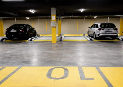 MODULO Pallet single-level sliding pallets - 14 parking spaces